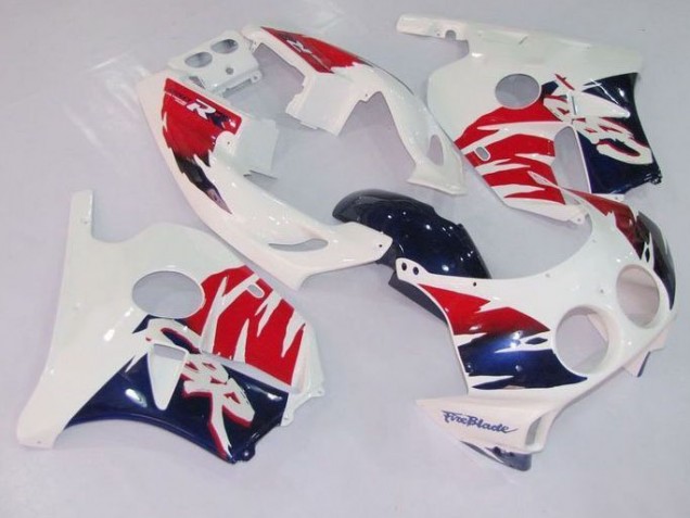 1988-1989 Red and Blue Honda CBR250RR MC19 MC19 Motorcycle Fairings 1988-1989 Red and Blue Honda CBR250RR MC19 MC19 Motorcycle Fairings