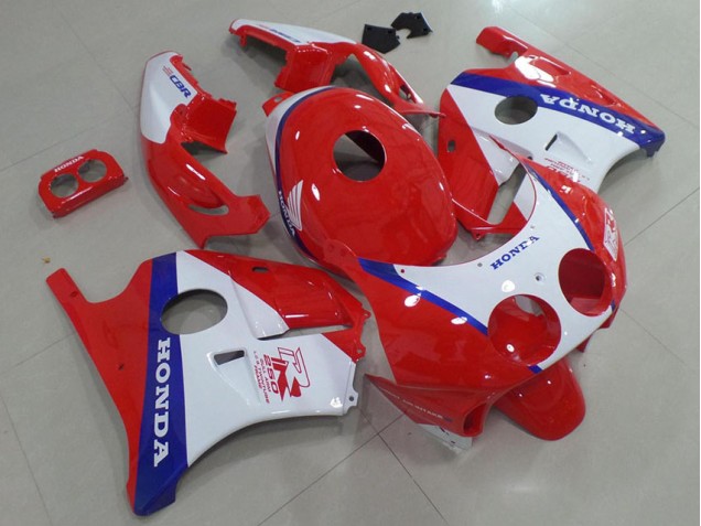 1991-1998 Blue Red White Honda CBR250RR MC22 MC22 Motorcycle Fairings 1991-1998 Blue Red White Honda CBR250RR MC22 MC22 Motorcycle Fairings