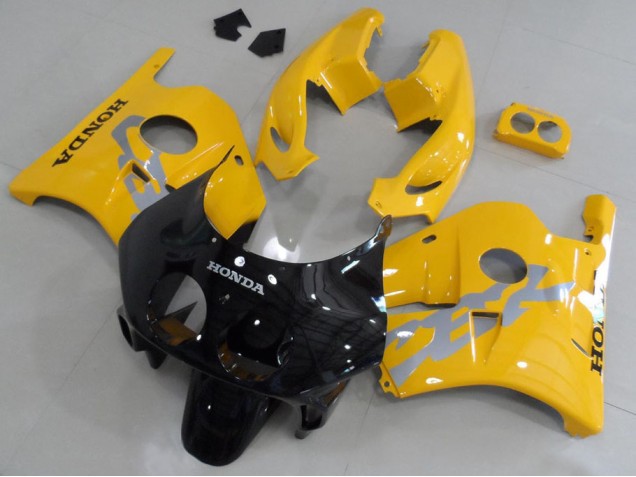 1991-1998 Yellow Black Honda CBR250RR MC22 MC22 Motorcycle Fairings 1991-1998 Yellow Black Honda CBR250RR MC22 MC22 Motorcycle Fairings