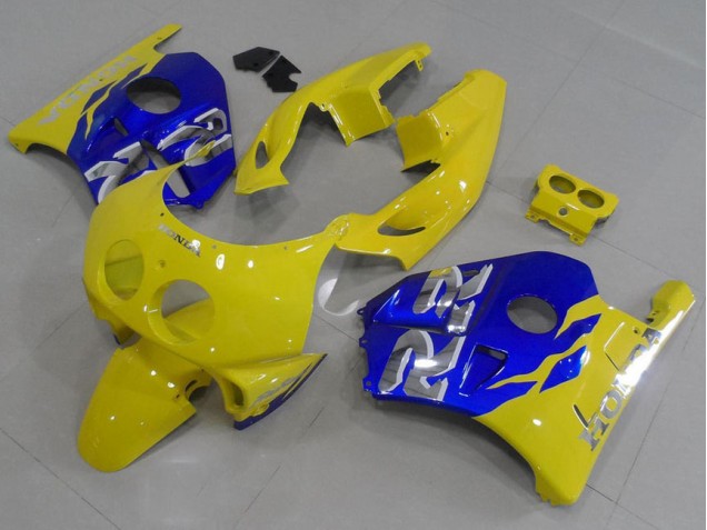 1991-1998 Yellow Blue Honda CBR250RR MC22 MC22 Motorcycle Fairings 1991-1998 Yellow Blue Honda CBR250RR MC22 MC22 Motorcycle Fairings