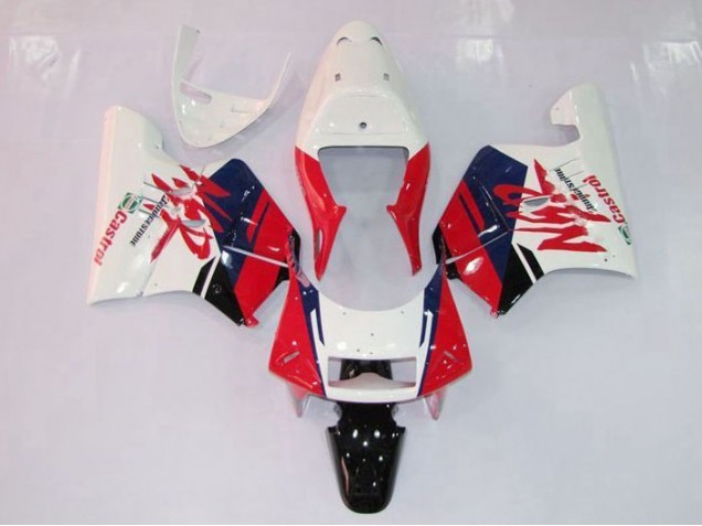 1994-1996 Red White Honda NSR250 MC28 P4 Motorcycle Fairings 1994-1996 Red White Honda NSR250 MC28 P4 Motorcycle Fairings