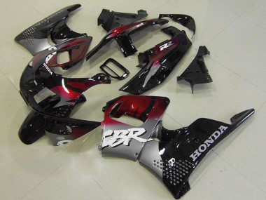 1996-1997 Red Black Silver Honda CBR900RR 893 Motorcycle Fairings