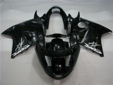 1996-2007 Black Honda CBR1100XX Motorcycle Fairings & Bodywork
