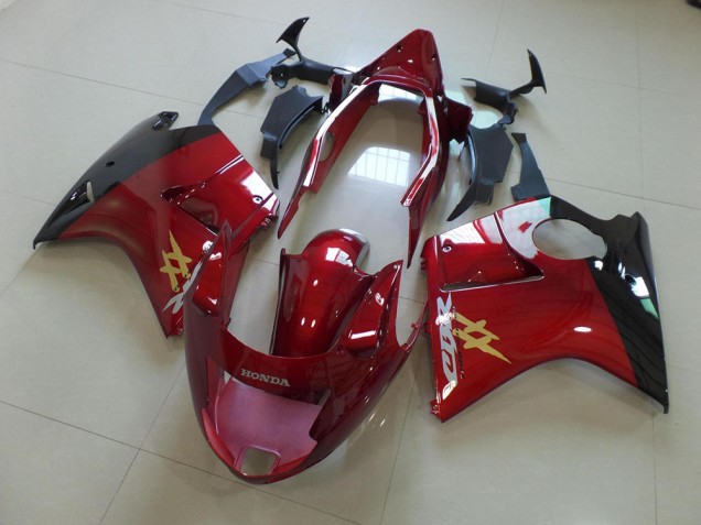 1996-2007 Candy Red Black OEM Style Honda CBR1100XX Motorcycle Fairings 1996-2007 Candy Red Black OEM Style Honda CBR1100XX Motorcycle Fairings