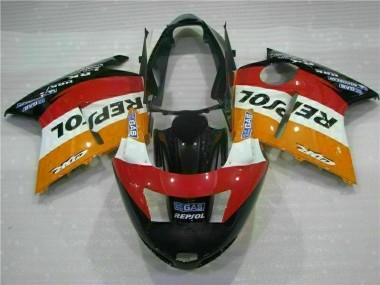 1996-2007 Orange Honda CBR1100XX Motorcycle Fairings