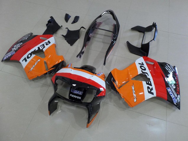 1998-2001 Repsol Honda VFR800 Motorcycle Fairings 1998-2001 Repsol Honda VFR800 Motorcycle Fairings