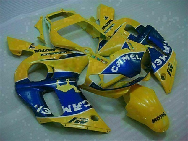 1998-2002 Yellow Yamaha YZF R6 Motorcycle Fairings