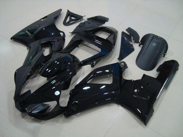 2000-2001 Black Yamaha YZF R1 Motorcycle Fairings & Bodywork