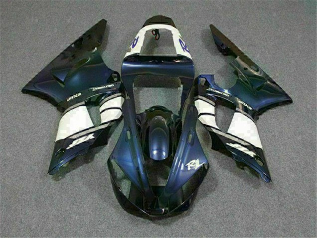2000-2001 Blue Yamaha YZF R1 Injection Motorcycle Fairings 2000-2001 Blue Yamaha YZF R1 Injection Motorcycle Fairings