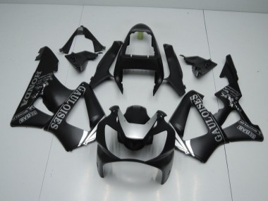 2000-2001 Matte Black Silver Honda CBR900RR 929 Motorcycle Fairings
