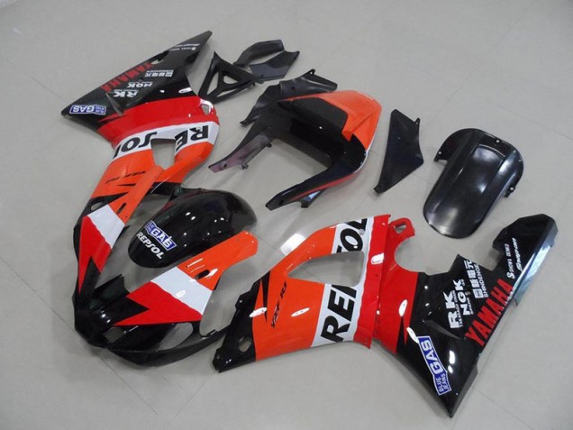 2000-2001 Repsol Yamaha YZF R1 Motorcycle Fairings 2000-2001 Repsol Yamaha YZF R1 Motorcycle Fairings