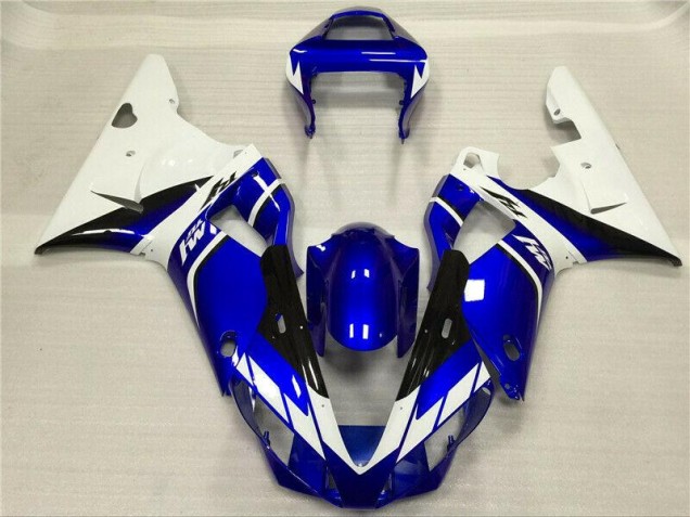 2000-2001 White Blue Yamaha YZF R1 Motorcycle Fairings 2000-2001 White Blue Yamaha YZF R1 Motorcycle Fairings