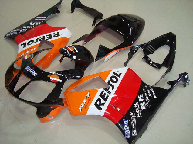2000-2006 Repsol Honda VTR1000 Motorcycle Fairings 2000-2006 Repsol Honda VTR1000 Motorcycle Fairings
