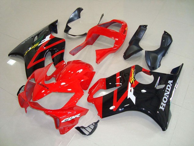 2001-2003 Black Red Honda CBR600 F4I Motorcycle Fairings 2001-2003 Black Red Honda CBR600 F4I Motorcycle Fairings