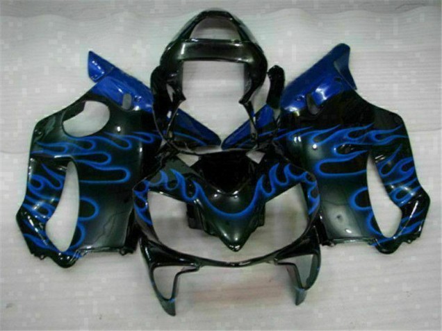 2001-2003 Blue Flames Honda CBR600 F4i Motorcycle Fairings 2001-2003 Blue Flames Honda CBR600 F4i Motorcycle Fairings