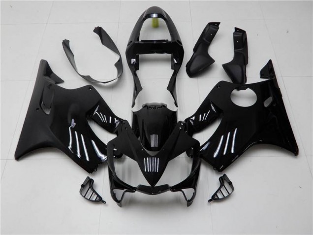 2001-2003 Glossy Black Honda CBR600 F4i Motorcycle Fairings 2001-2003 Glossy Black Honda CBR600 F4i Motorcycle Fairings