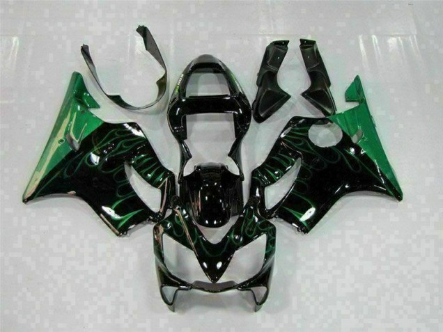 2001-2003 Green Honda CBR600 F4i Motorcycle Fairings 2001-2003 Green Honda CBR600 F4i Motorcycle Fairings