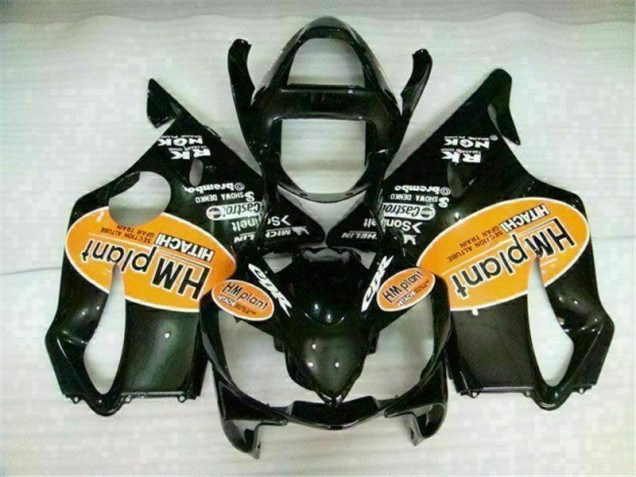 2001-2003 Orange Black Honda CBR600 F4i Motorcycle Fairings 2001-2003 Orange Black Honda CBR600 F4i Motorcycle Fairings