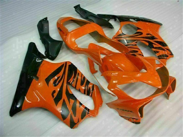 2001-2003 Orange Honda CBR600 F4i Motorcycle Fairings 2001-2003 Orange Honda CBR600 F4i Motorcycle Fairings