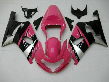 2001-2003 Pink Black Suzuki GSXR 600/750 Motorcycle Fairings