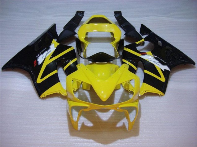 2001-2003 Yellow Black Honda CBR600 F4i Motorcycle Fairings & Bodywork 2001-2003 Yellow Black Honda CBR600 F4i Motorcycle Fairings & Bodywork