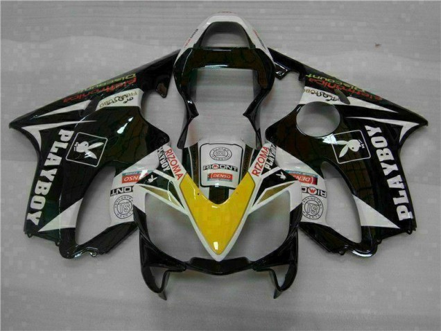 2001-2003 Yellow Silver Black Honda CBR600 F4i Motorcycle Fairings 2001-2003 Yellow Silver Black Honda CBR600 F4i Motorcycle Fairings