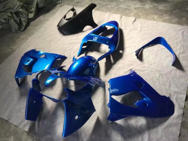 2002-2003 Blue Matte Black Kawasaki Ninja ZX9R Motorcycle Fairings & Bodywork 2002-2003 Blue Matte Black Kawasaki Ninja ZX9R Motorcycle Fairings & Bodywork