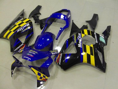 2002-2003 Blue Movistar Honda CBR900RR 954 Motorcycle Fairings