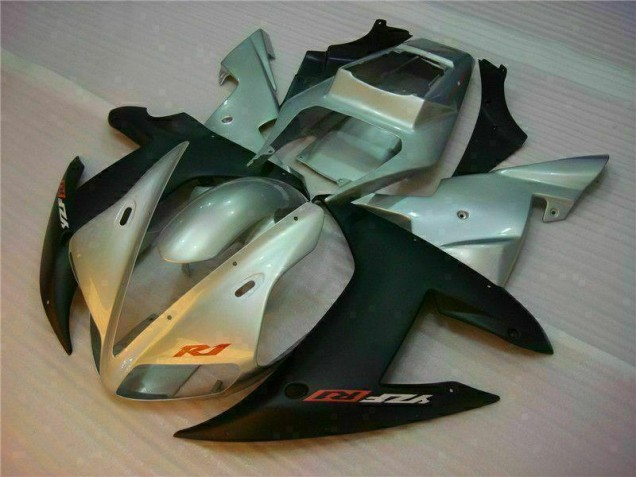 2002-2003 Silver Yamaha YZF R1 Motorcycle Fairings 2002-2003 Silver Yamaha YZF R1 Motorcycle Fairings