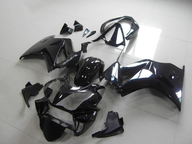2002-2013 Glossy Black Honda VFR800 Motorcycle Fairings 2002-2013 Glossy Black Honda VFR800 Motorcycle Fairings