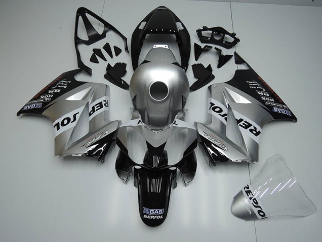 2002-2013 Silver Repsol Honda VFR800 Motorcycle Fairings & Bodywork 2002-2013 Silver Repsol Honda VFR800 Motorcycle Fairings & Bodywork