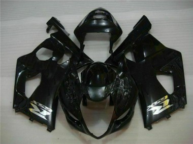 2003-2004 Black Suzuki GSXR 1000 Motorcycle Fairings & Bodywork