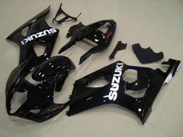 2003-2004 Glossy Black Suzuki GSXR 1000 Fairing Kit 2003-2004 Glossy Black Suzuki GSXR 1000 Fairing Kit