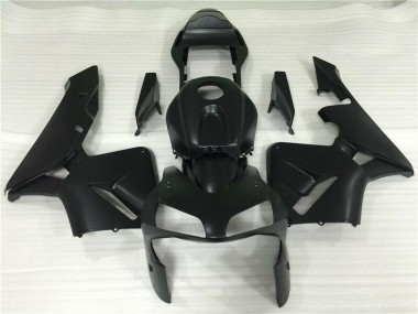 2003-2004 Matte Black Honda CBR600RR Motorcycle Fairings