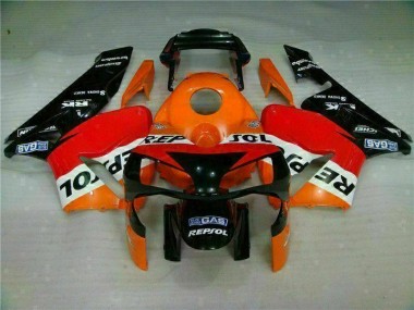 2003-2004 Orange Honda CBR600RR Motorcycle Fairings & Bodywork