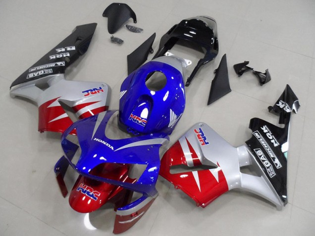 2003-2004 Red Silver Blue Honda CBR600RR Motorcycle Fairings