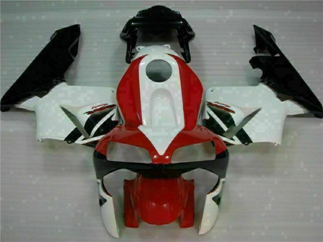 2003-2004 Red White Honda CBR600RR Plastics Motorcycle Fairings 2003-2004 Red White Honda CBR600RR Plastics Motorcycle Fairings