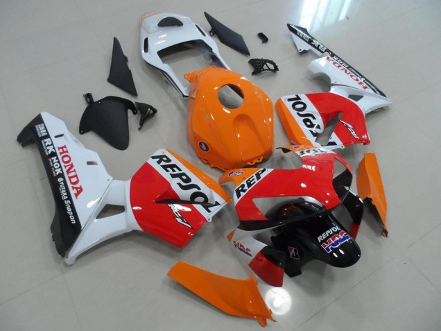 2003-2004 Repsol Honda CBR600RR Plastics Motorcycle Fairings 2003-2004 Repsol Honda CBR600RR Plastics Motorcycle Fairings