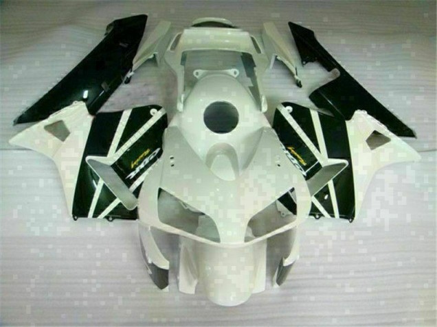 2003-2004 White Honda CBR600RR Abs Complete Fairing Kit 2003-2004 White Honda CBR600RR Abs Complete Fairing Kit
