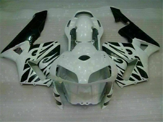2003-2004 White Honda CBR600RR Abs Fairing Kit 2003-2004 White Honda CBR600RR Abs Fairing Kit