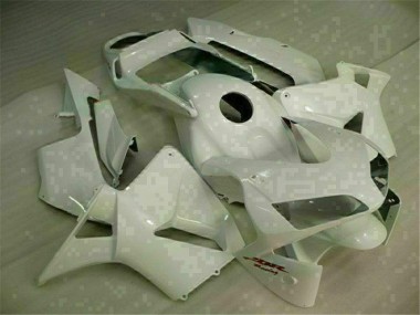 2003-2004 White Honda CBR600RR Full Fairing Kit