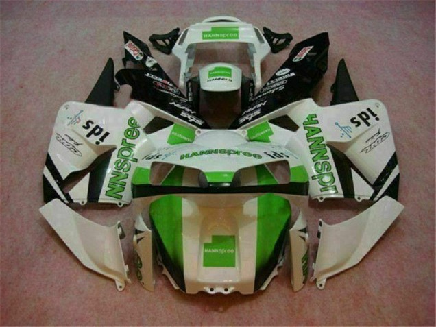 2003-2004 White Honda CBR600RR Plastic Full Fairing Kit 2003-2004 White Honda CBR600RR Plastic Full Fairing Kit