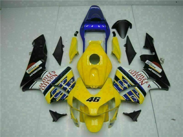 2003-2004 Yellow Honda CBR600RR Motorcycle Fairings 2003-2004 Yellow Honda CBR600RR Motorcycle Fairings