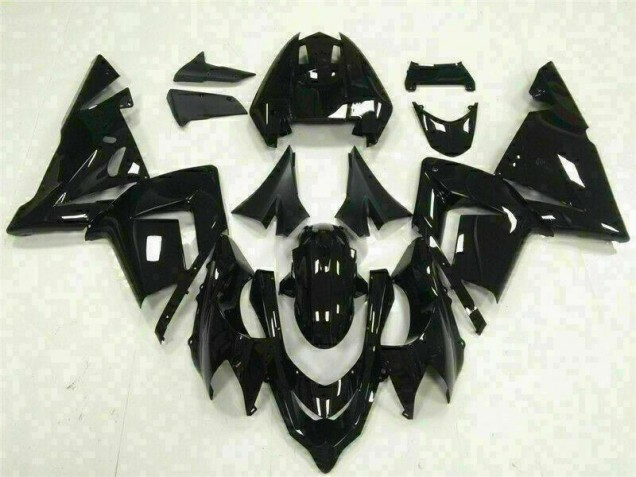 2003-2005 Glossy Black Kawasaki Ninja ZX10R Motorcycle Fairings 2003-2005 Glossy Black Kawasaki Ninja ZX10R Motorcycle Fairings