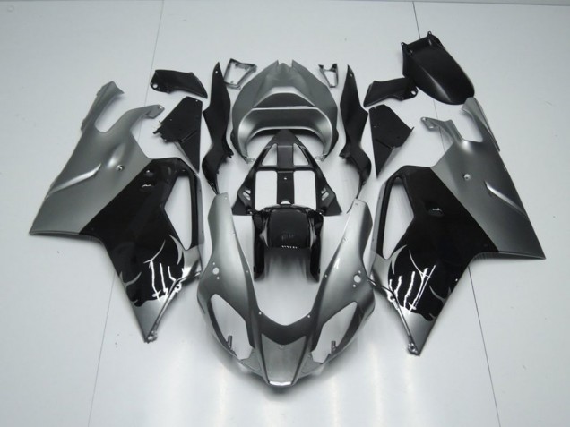 2003-2005 Grey and Black Aprilia RSV1000 Motorcycle Fairings 2003-2005 Grey and Black Aprilia RSV1000 Motorcycle Fairings