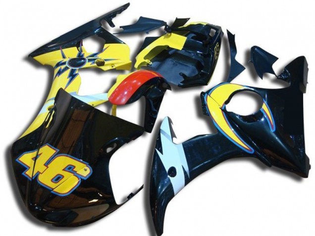 2003-2005 Number 46 Yamaha YZF R6 Motorcycle Fairings