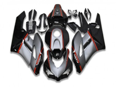 2004-2005 Black Grey Red Honda CBR1000RR Motorcycle Fairings