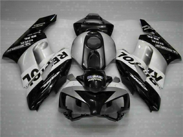 2004-2005 Black Silver Repsol Honda CBR1000RR Motorcycle Fairings 2004-2005 Black Silver Repsol Honda CBR1000RR Motorcycle Fairings