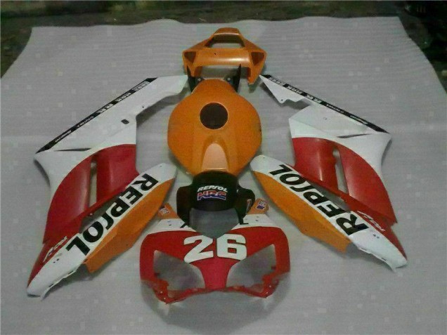 2004-2005 Orange Red Honda CBR1000RR Motorcycle Fairings 2004-2005 Orange Red Honda CBR1000RR Motorcycle Fairings