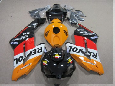 2004-2005 Orange Red White Repsol Honda CBR1000RR Motorcycle Fairings